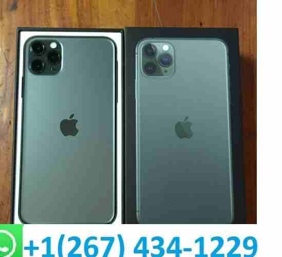 for sell in box me me or add me on my whatsapp number +12674341229
Apple iPhone 11 Pro Max 512GB Unlocked == $850
Apple iPhone 11 Pro Max 256GB Unlocked == $800
Apple iPhone 11 Pro Max 64GB Unlocked...